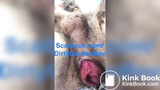 Scat masturbation