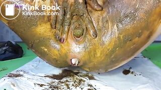 Scat packed pussy