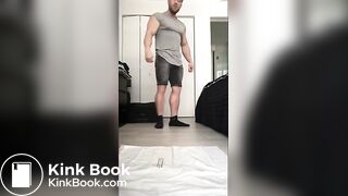 Bodybuilder Shitting