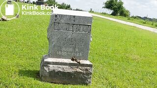 Public Cemetery Gravestone Shit