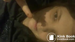 Ugly saggy Shitpig loves scat play