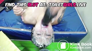 TONS OF VOMIT ON HER FACE