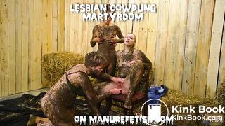 Girls playing and masturbating in cowshit discount