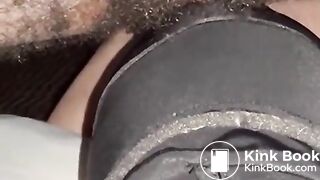 Hairy Young Black Feeder