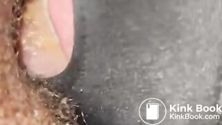 Hairy Young Black Feeder