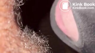 Hairy Young Black Feeder