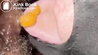 Hairy Young Black Feeder