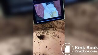 Scat addicted shittytube