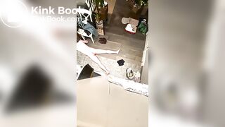 Passed out boy shits all over floor involuntarily