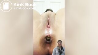 Ugly saggy Shitpig loves scat play