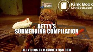 Betty submerges in cowshit compilatiion - sale