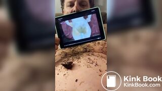 Scat addicted shittytube