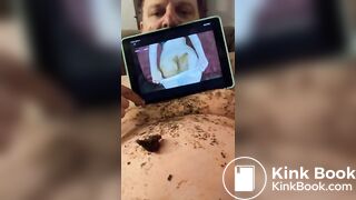 Scat addicted shittytube