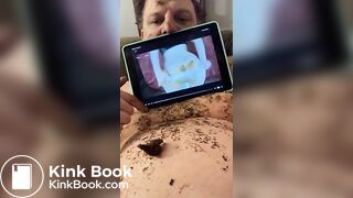 Scat addicted shittytube