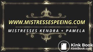 MISTRESSES KENDRA AND PAMELA PEEING VOL 2