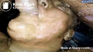 Mad Drunk Scat Slag Sucks His Thick Shitty Cock #2