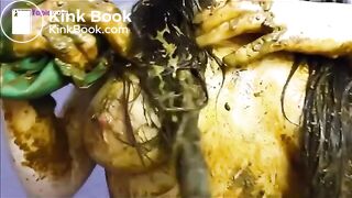 Big Tits Scat Pig Shits, Eats and Smears