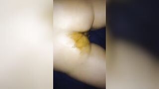 Dirty messy anal play
