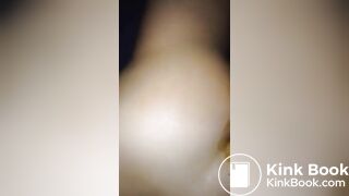 Dirty messy anal play