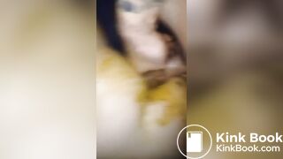 Dirty messy anal play