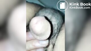 On the toilet