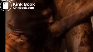 Scat Slave Whore Sucks Shitty Cock