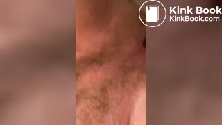 On the toilet