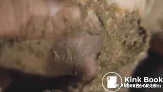 tied scat slave girl