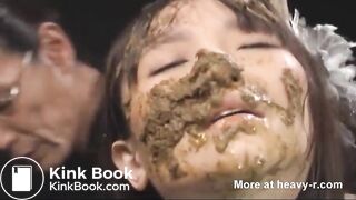 tied scat slave girl