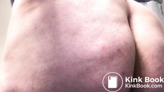 Close-up of Big Ass Farting and Shitting