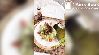 Sissy Slut poop for her lunch