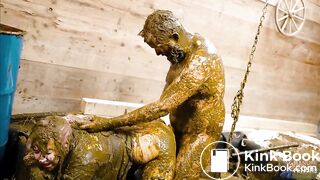 Dung Prison - pegging and fucking in cowshit