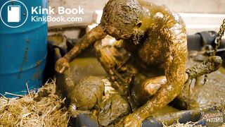 Dung Prison - pegging and fucking in cowshit