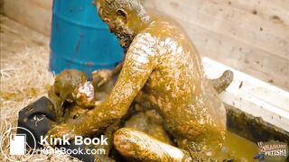 Dung Prison - pegging and fucking in cowshit