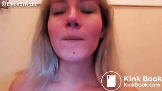 Elecebra Shits On The Floor and Eats It