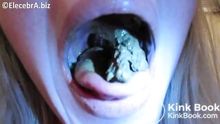 Elecebra Shits On The Floor and Eats It