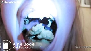 Elecebra Shits On The Floor and Eats It