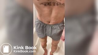 Asian guy's masturbation