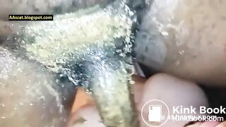 Black Nigga Shitty Throat Fucks White Bitch