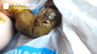 Creamy pussy scat