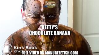 Bettys Chocolate Banana - Scat masturbate