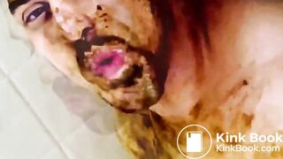 SHIT COVERED SLAVE