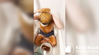 Asian guy's second scat video (Part 1)