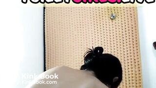 LATINLIZZY VOMIT + SQUIRT AND PISS ON HER FACE