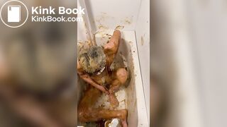 Asian guy's second scat video (Part 5)