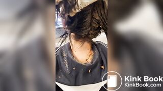 Asian Crossdresser's shit shampoo(Part 4)