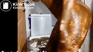 Scat Lina Dirty Toilet Pt 2