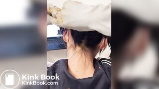 Asian Crossdresser's shit shampoo(Part 3)