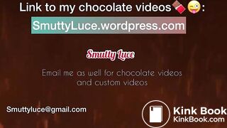 Sexy Shit Eating - EBONY SCAT MUKBANG