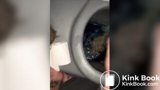 Scat shit eating slave